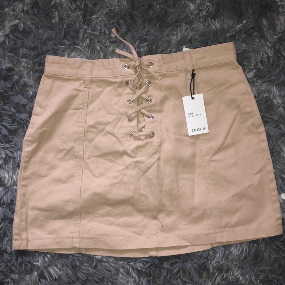 Skirt - Short Khaki